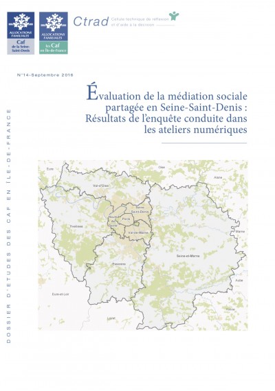 DE-14 Évaluation de la médiation sociale partagée en Seine-Saint-Denis : Résultats de l’enquête conduite dans les ateliers numériques