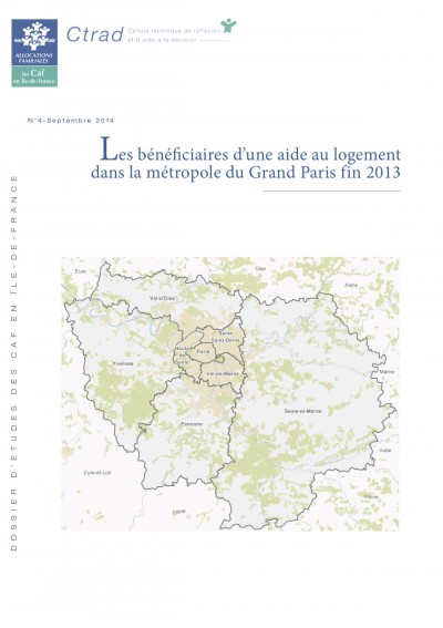 DE 4- Les bénéficiaires d’une aide au logement dans la métropole du Grand Paris fin 2013