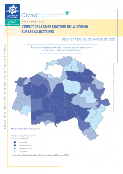 BI - 87 L’impact de la crise sanitaire de la covid-19 sur les allocataires de la caf du Val-de-Marne, en 2020