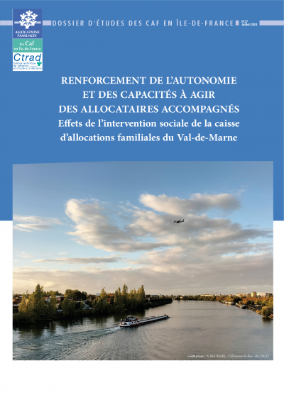 DE - 27 Renforcement de l'autonomie et des capacités à agir des allocataires accompagnés : Effets de l’intervention sociale de la caisse d’allocations familiales du Val-de-Marne